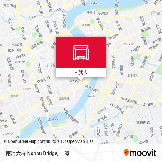 南浦大桥 Nanpu Bridge地图