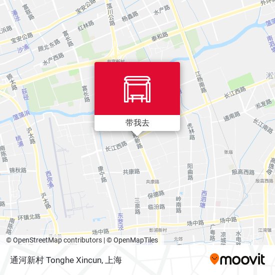 通河新村 Tonghe Xincun地图