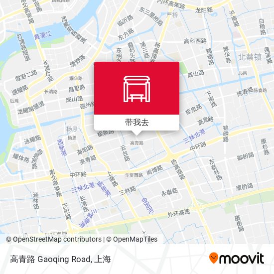 高青路 Gaoqing Road地图