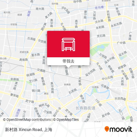 新村路 Xincun Road地图