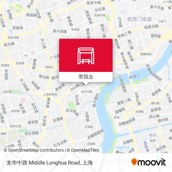 龙华中路 Middle Longhua Road地图