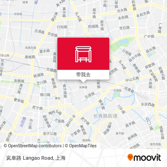 岚皋路 Langao Road地图