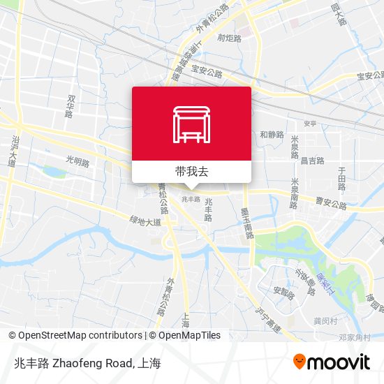 兆丰路 Zhaofeng Road地图