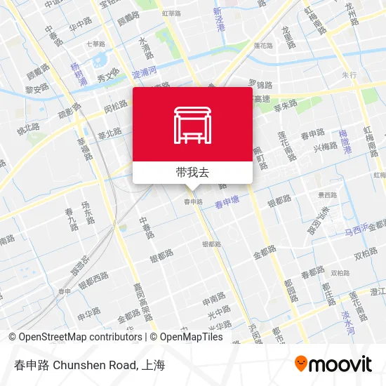 春申路 Chunshen Road地图