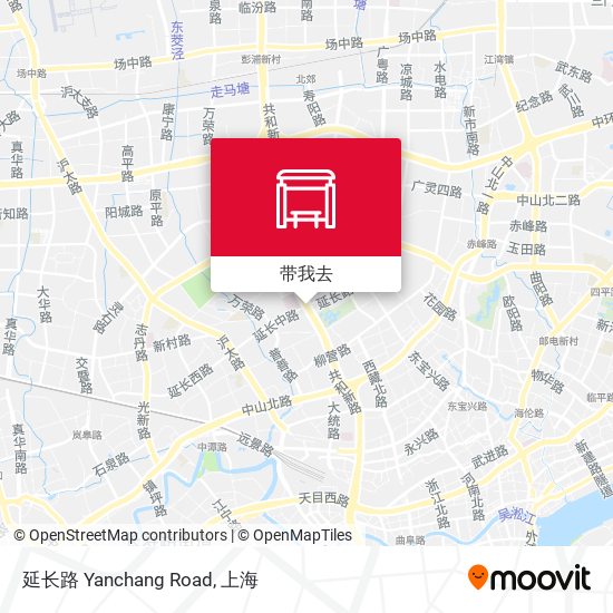 延长路 Yanchang Road地图