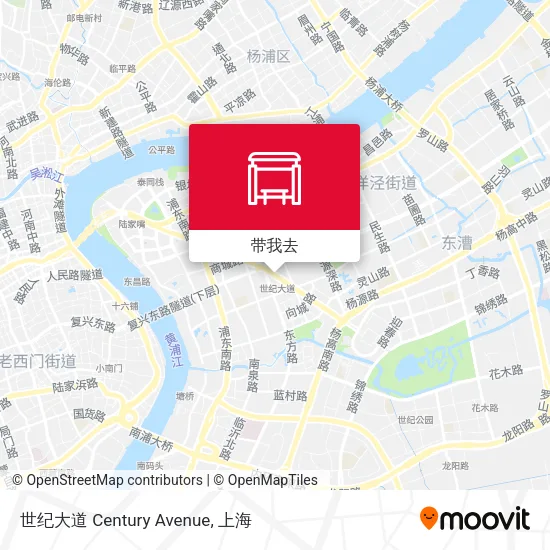 世纪大道 Century Avenue地图