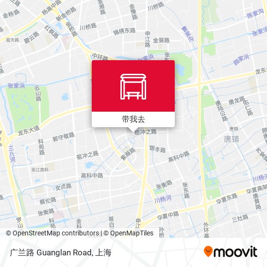 广兰路 Guanglan Road地图