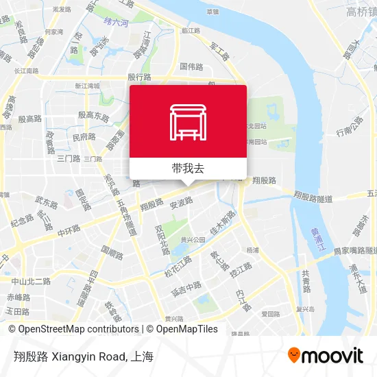 翔殷路 Xiangyin Road地图
