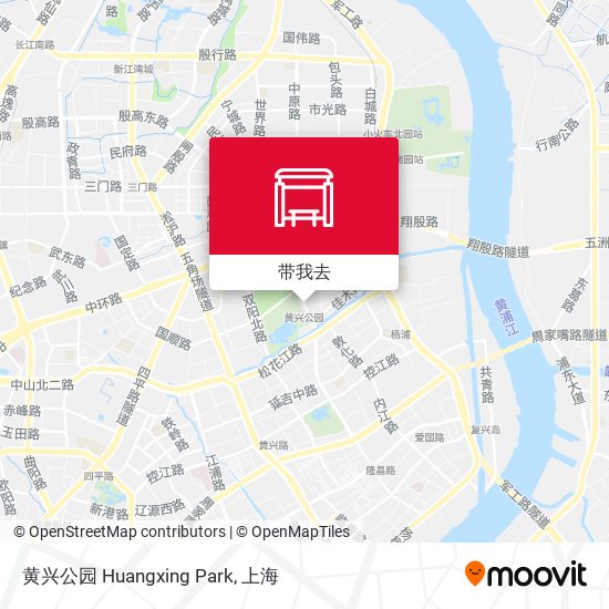 黄兴公园 Huangxing Park地图