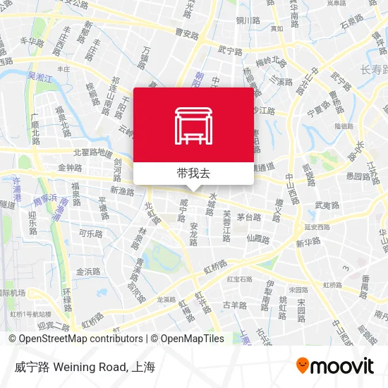 威宁路 Weining Road地图