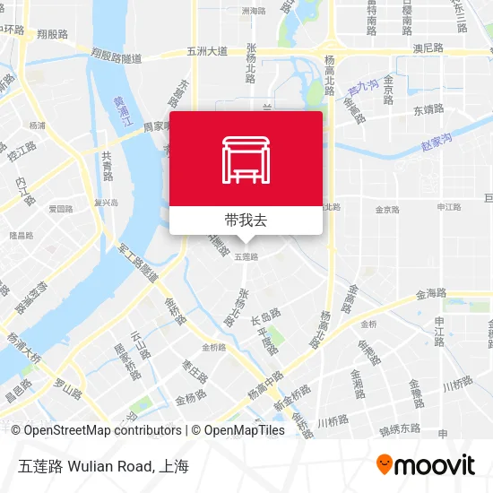 五莲路 Wulian Road地图