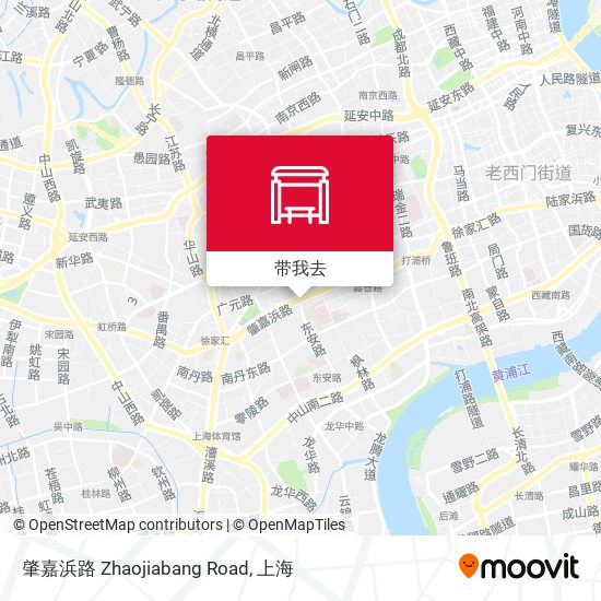 肇嘉浜路 Zhaojiabang Road地图