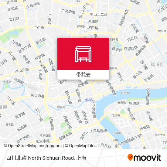 四川北路 North Sichuan Road地图