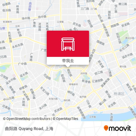 曲阳路 Quyang Road地图
