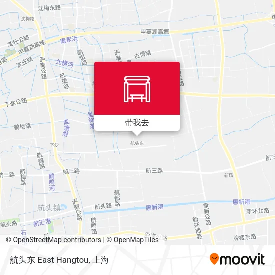 航头东 East Hangtou地图