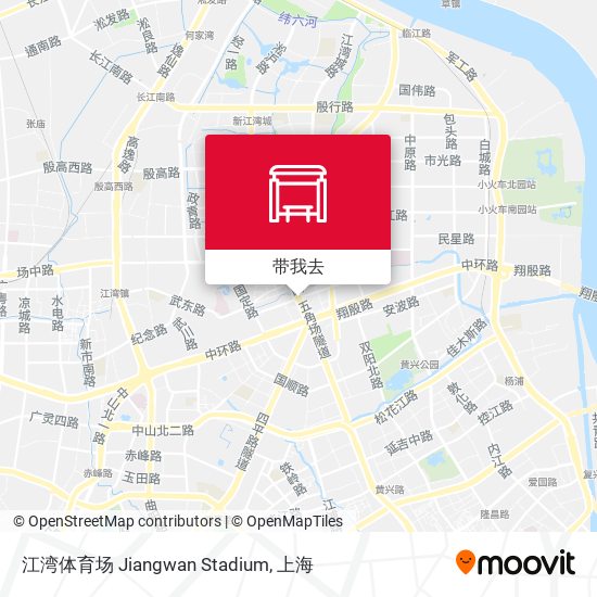 江湾体育场 Jiangwan Stadium地图