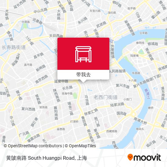 黄陂南路 South Huangpi Road地图