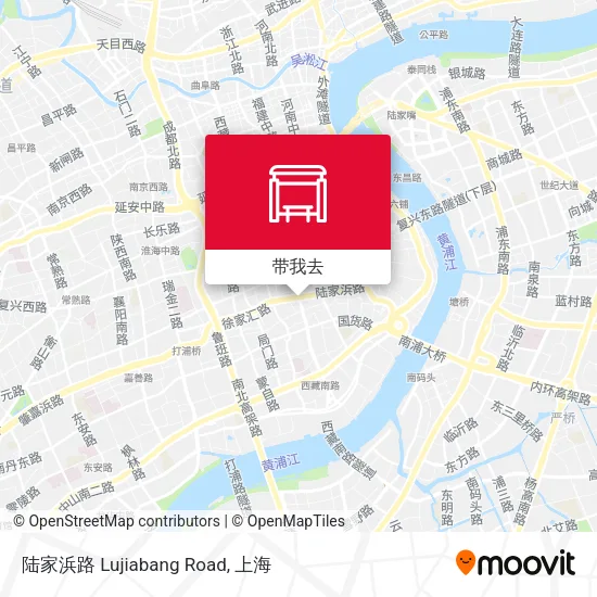 陆家浜路 Lujiabang Road地图
