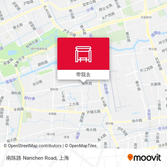 南陈路 Nanchen Road地图