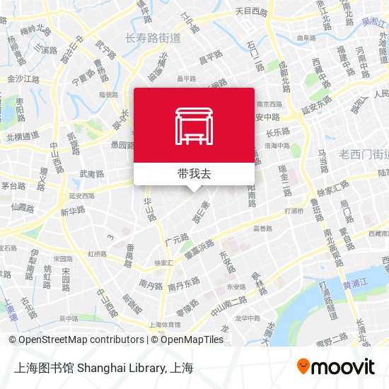 上海图书馆 Shanghai Library地图