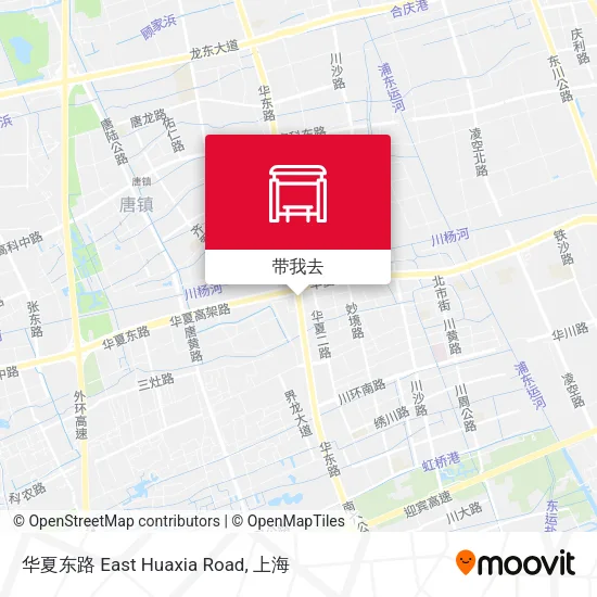 华夏东路 East Huaxia Road地图