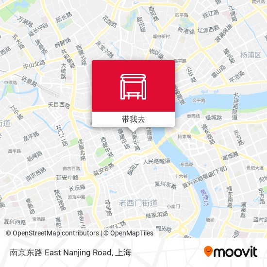 南京东路 East Nanjing Road地图