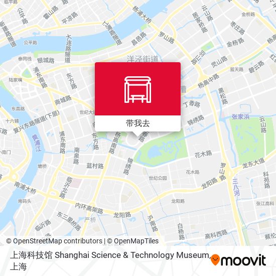 上海科技馆 Shanghai Science & Technology Museum地图