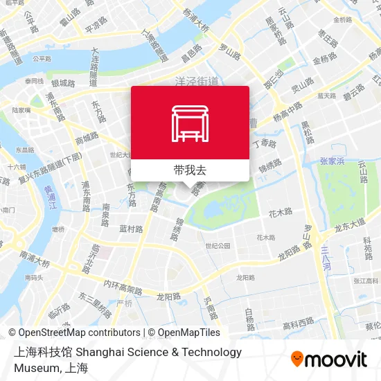 上海科技馆 Shanghai Science & Technology Museum地图
