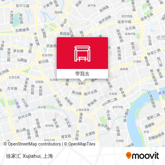 徐家汇 Xujiahui地图