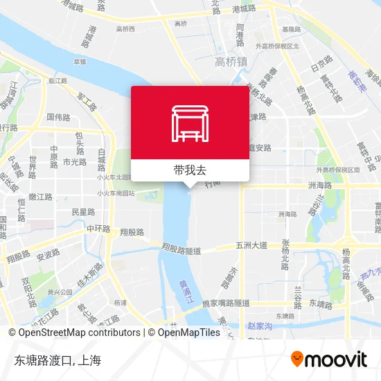 东塘路渡口地图