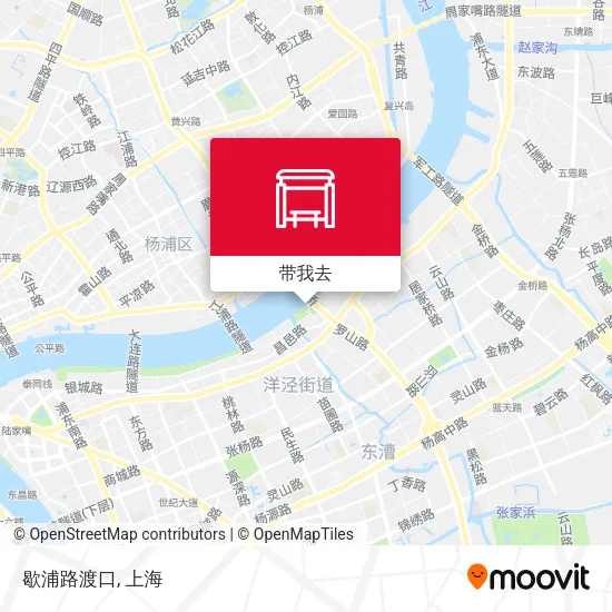 歇浦路渡口地图
