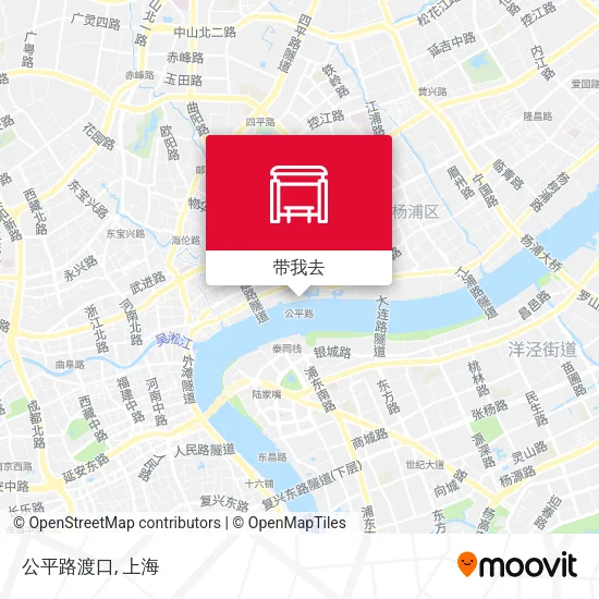 公平路渡口地图