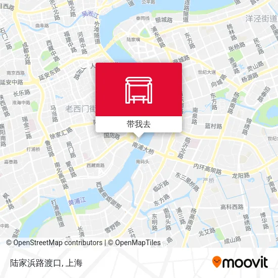 陆家浜路渡口地图