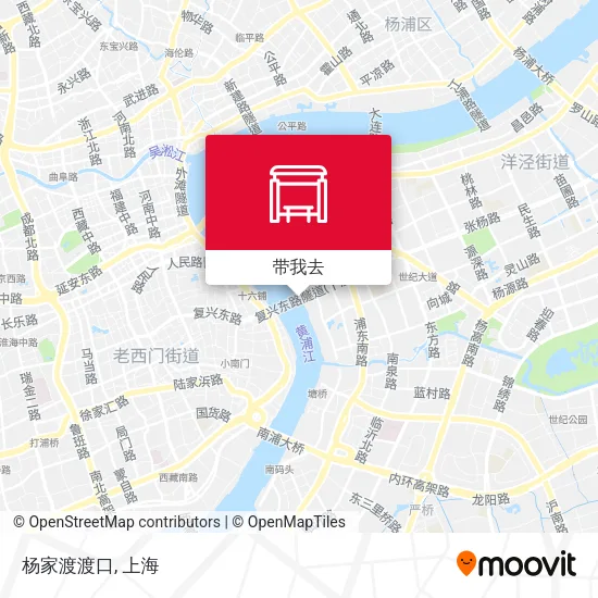 杨家渡渡口地图