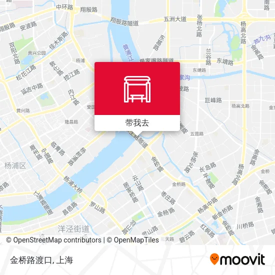 金桥路渡口地图