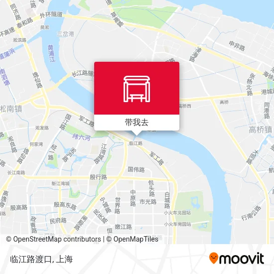 临江路渡口地图