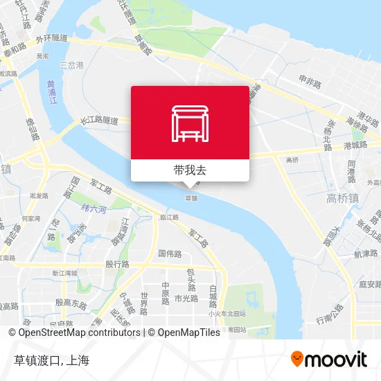 草镇渡口地图