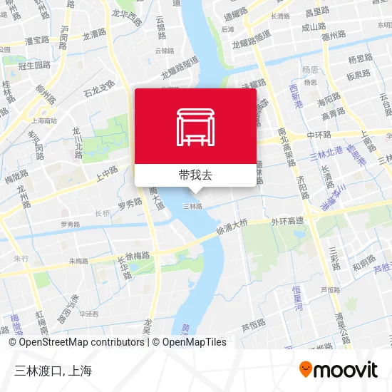三林渡口地图