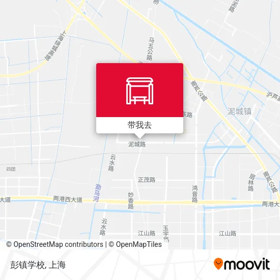 彭镇学校地图