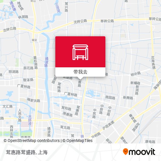茸惠路茸盛路地图