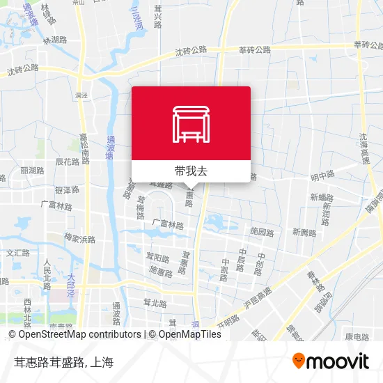 茸惠路茸盛路地图