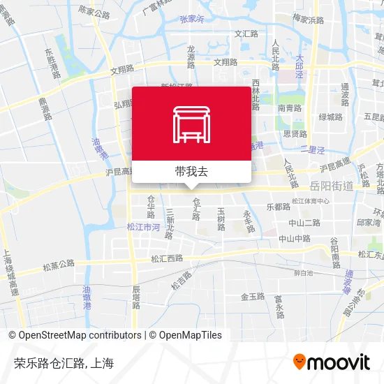 荣乐路仓汇路地图