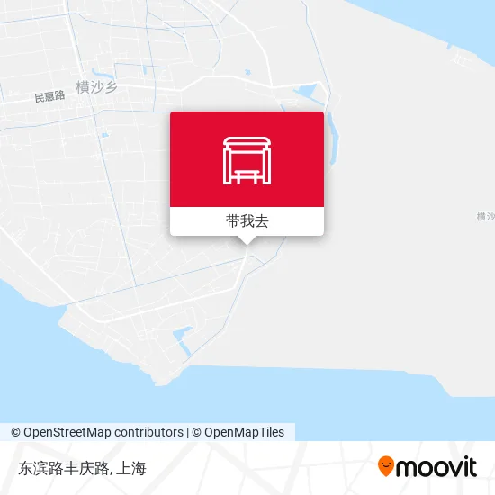 东滨路丰庆路地图