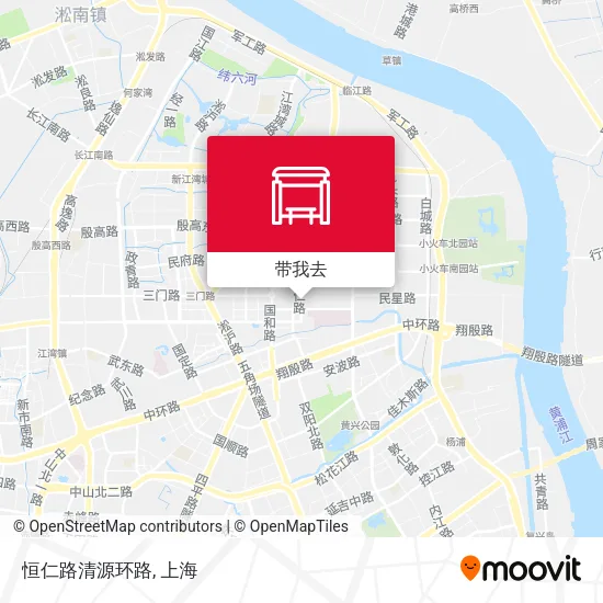 恒仁路清源环路地图