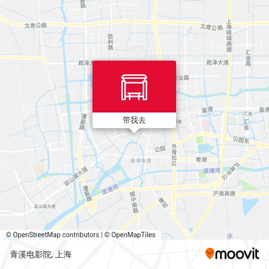 青溪电影院地图