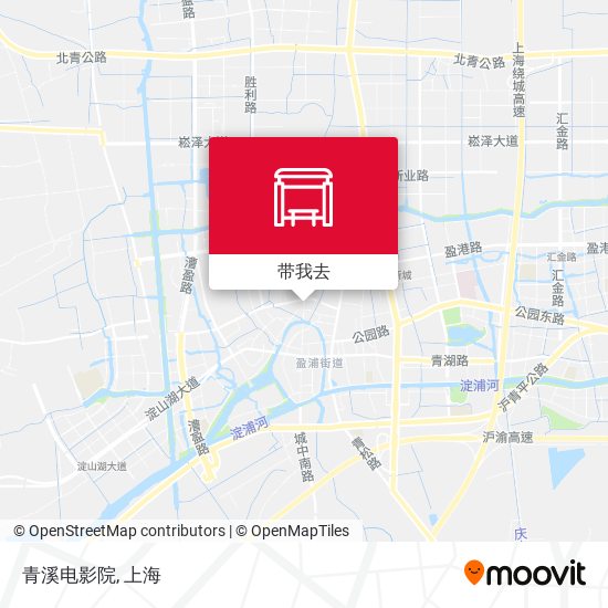 青溪电影院地图