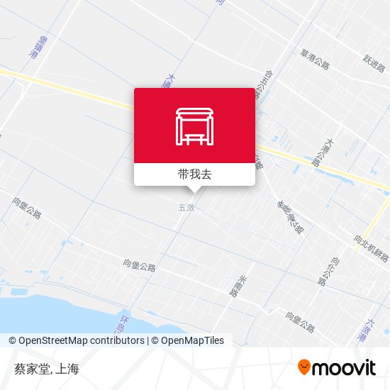 蔡家堂地图