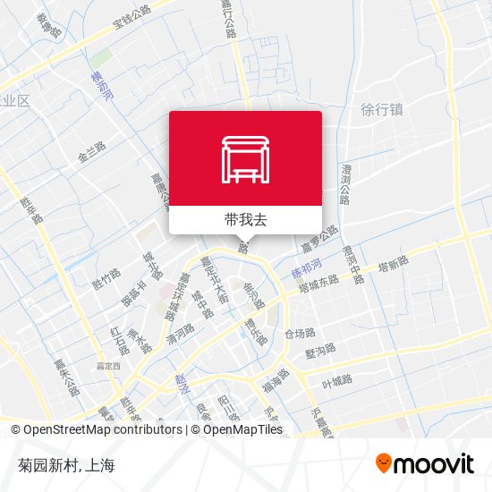 菊园新村地图