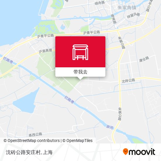 沈砖公路安庄村地图