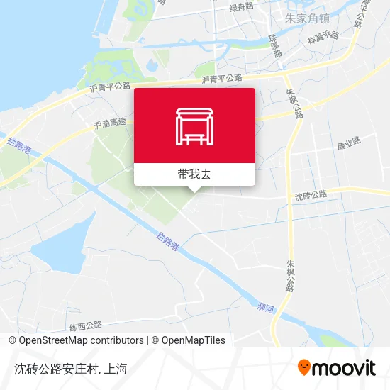 沈砖公路安庄村地图